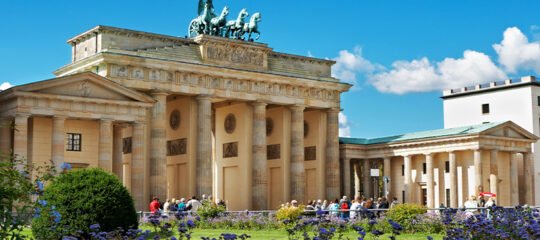 Brandenburger tor in Berlijn Duitsland