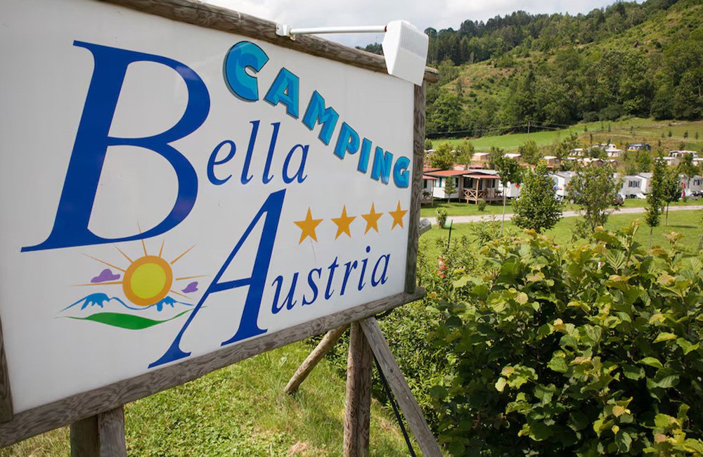 Logo van Camping Bella Austria in Stiermarken in de Alpen van Oostenrijk