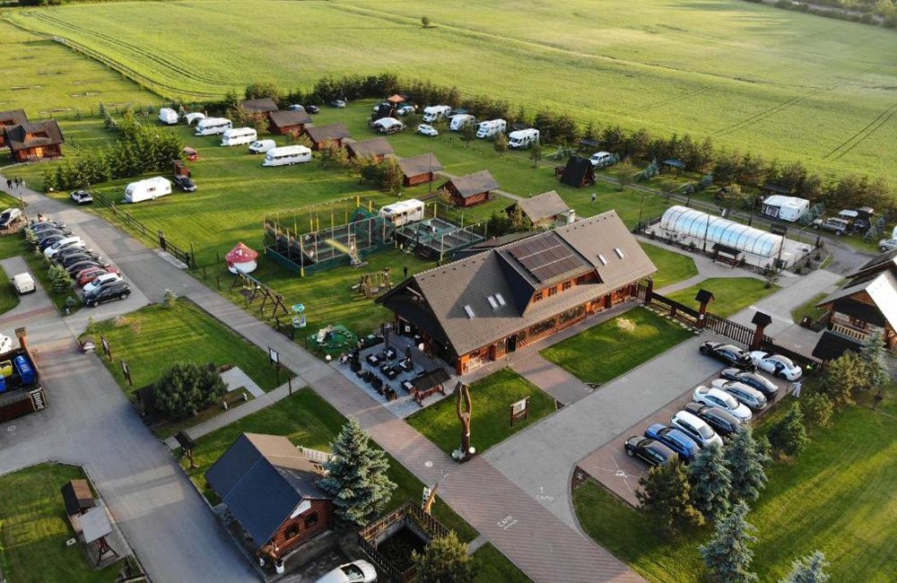 Overzicht van Camp Pacho in Slowakije