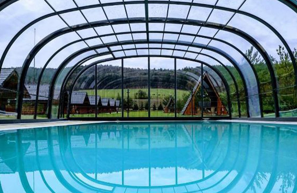 Zwembad van Camp Pacho in Slowakije