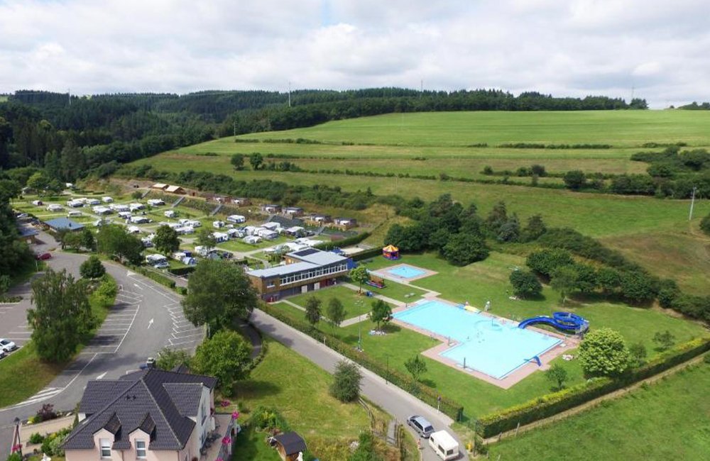 Camping Kaul bij Wiltz in de Ardennen van Luxemburg