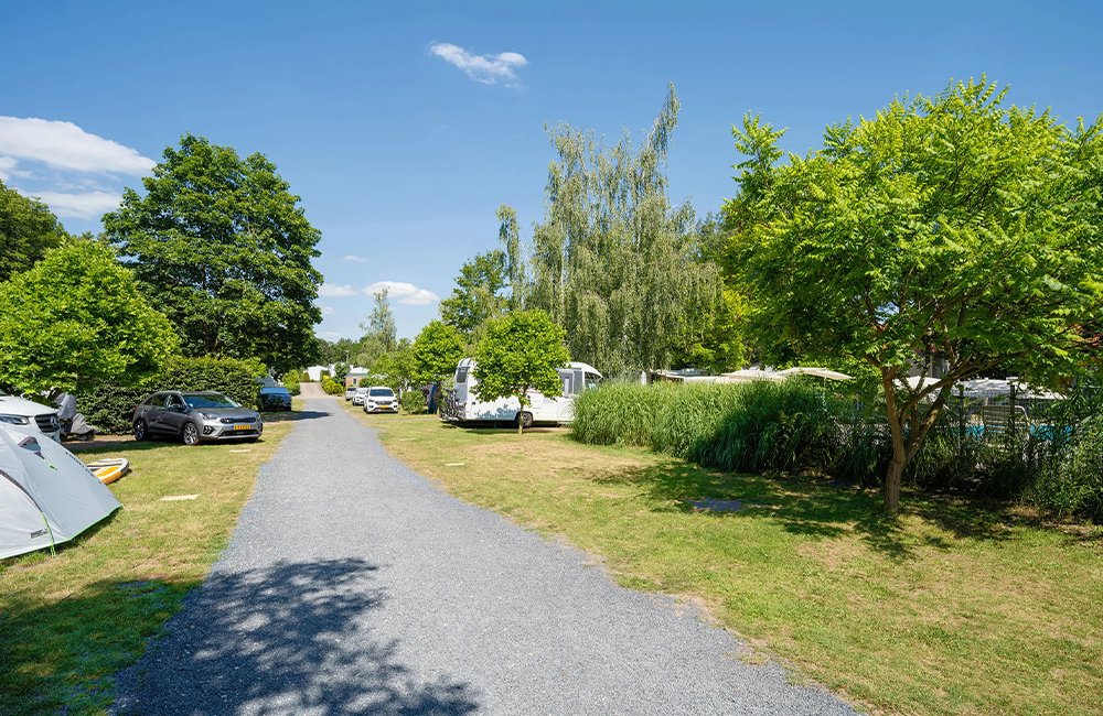 Camping Sokol Praha aan de rand van Praag in Tsjechië