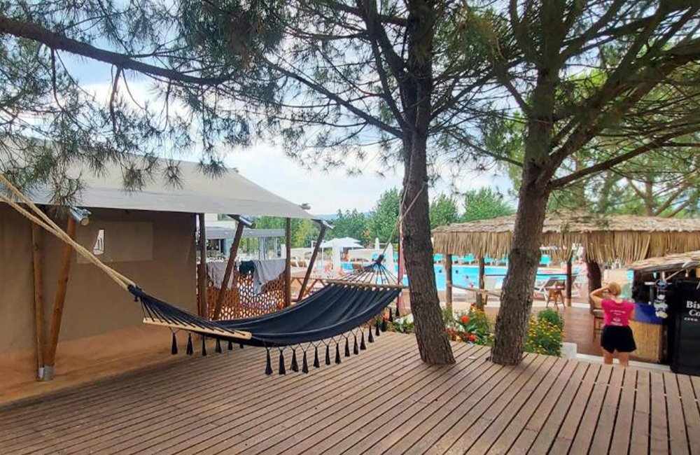 Terras van Ioannina Camping Glamping in de regio Epirus van Griekenland