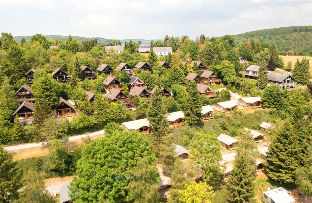 ArdenParks Petite Suisse in de Ardennen in het zuiden van België