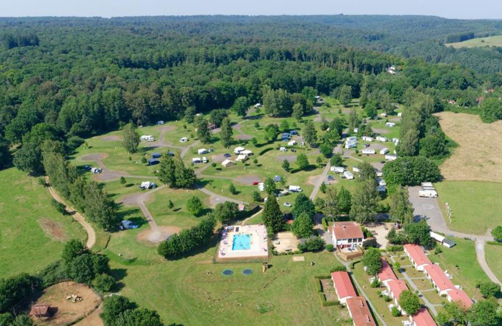Camping La Colline de Rabais in de Ardennen van België