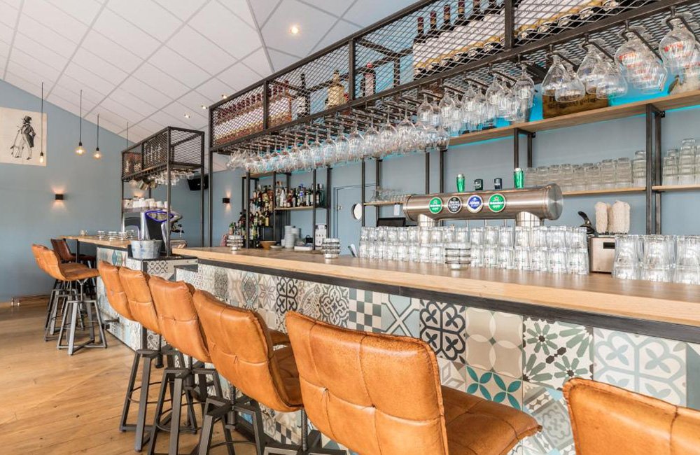 Restaurant van Camping De Kiekduun op Ameland op de waddeneilanden in het noorden van Nederland