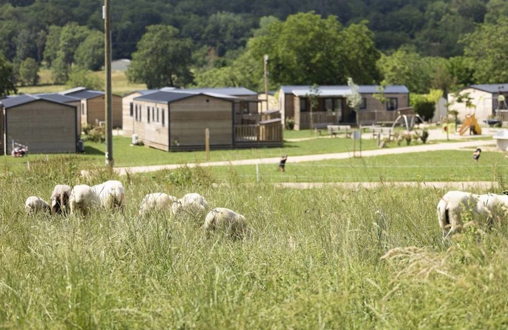 Accommodaties op Camping Le Ventoulou in de Dordogne van Frankrijk