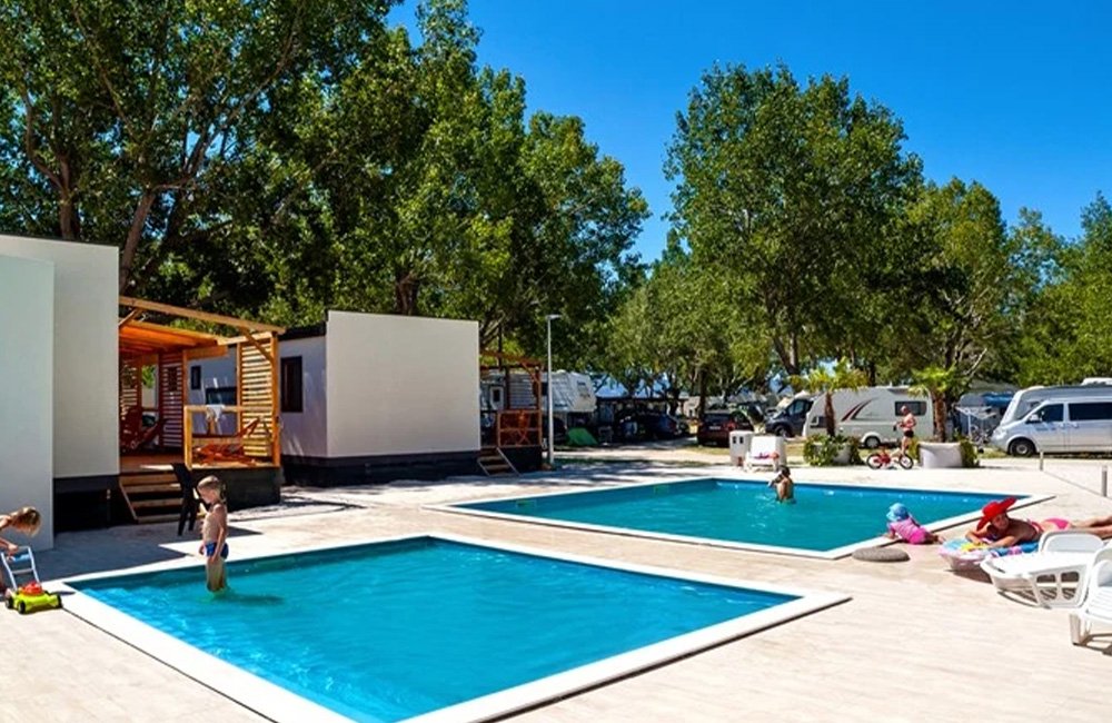 Camping Almissa in het zuiden van Kroatië