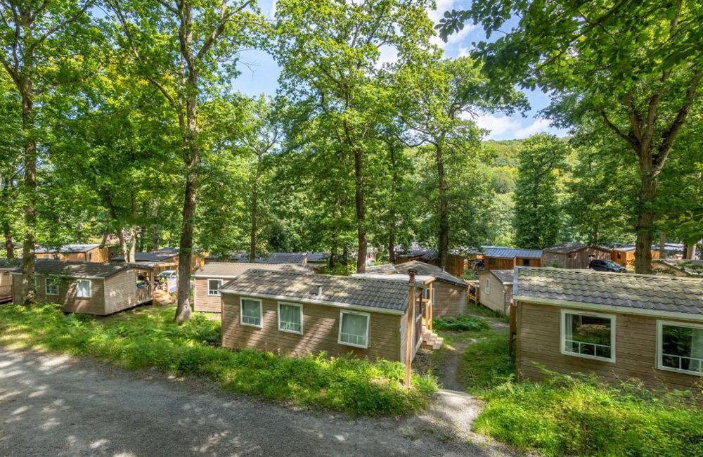 Camping La Chênaie bij het strand van Normandië in het noorden van Frankrijk
