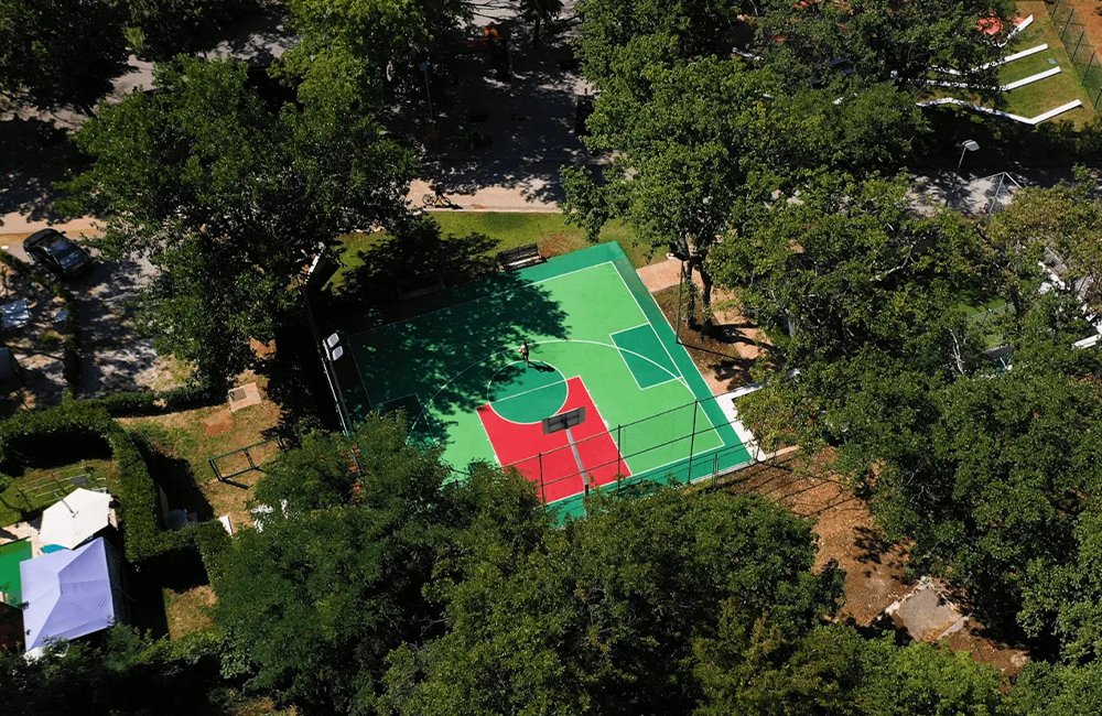 Camping Zelena Laguna in Istrië