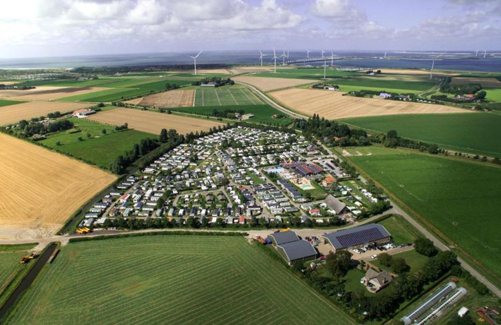 Camping de Molenhoek op Noord-Beveland in Zeeland