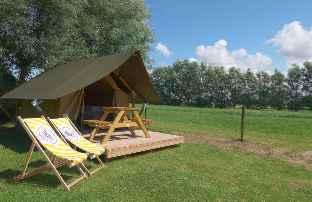Nomad glamping tent Holiday Village Knokke