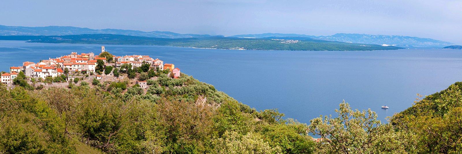 Beli op het Kroatische eiland Cres aan de Adriatische zee