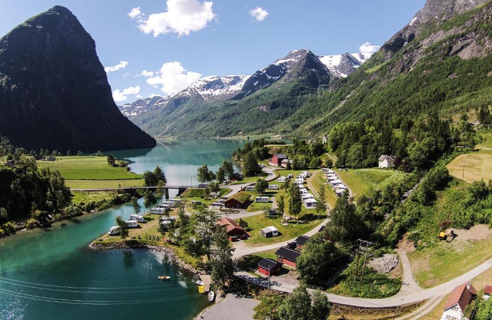 Diervriendelijke camping Oldevatn Camping