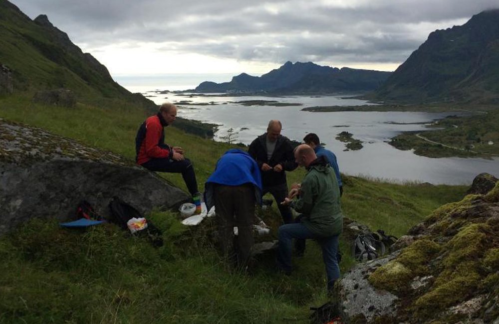 FLO Lofoten bij de Noorse fjorden in het noorden van Scandinavië
