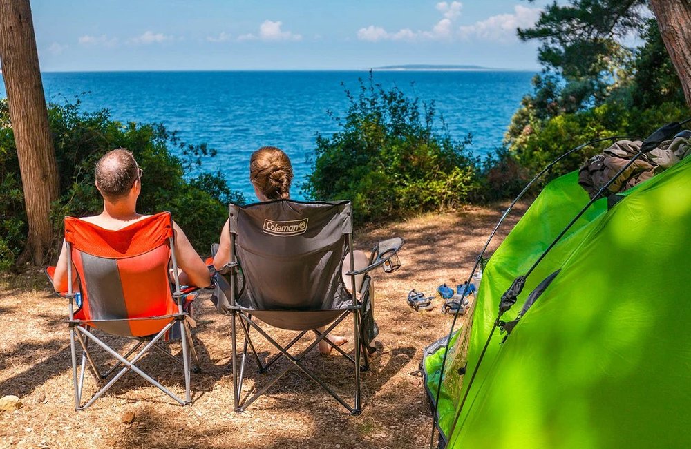 Kamperen met hond op Camping Bijar