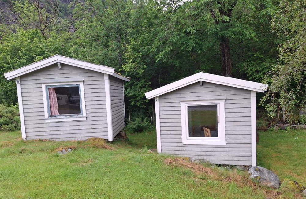 Kamperen met hond op Kvanndal Camping