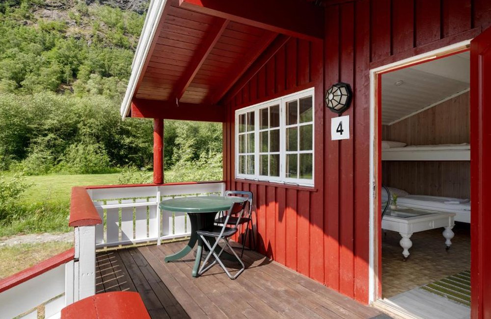 Utladalen Camping bij de Noorse Sognefjord
