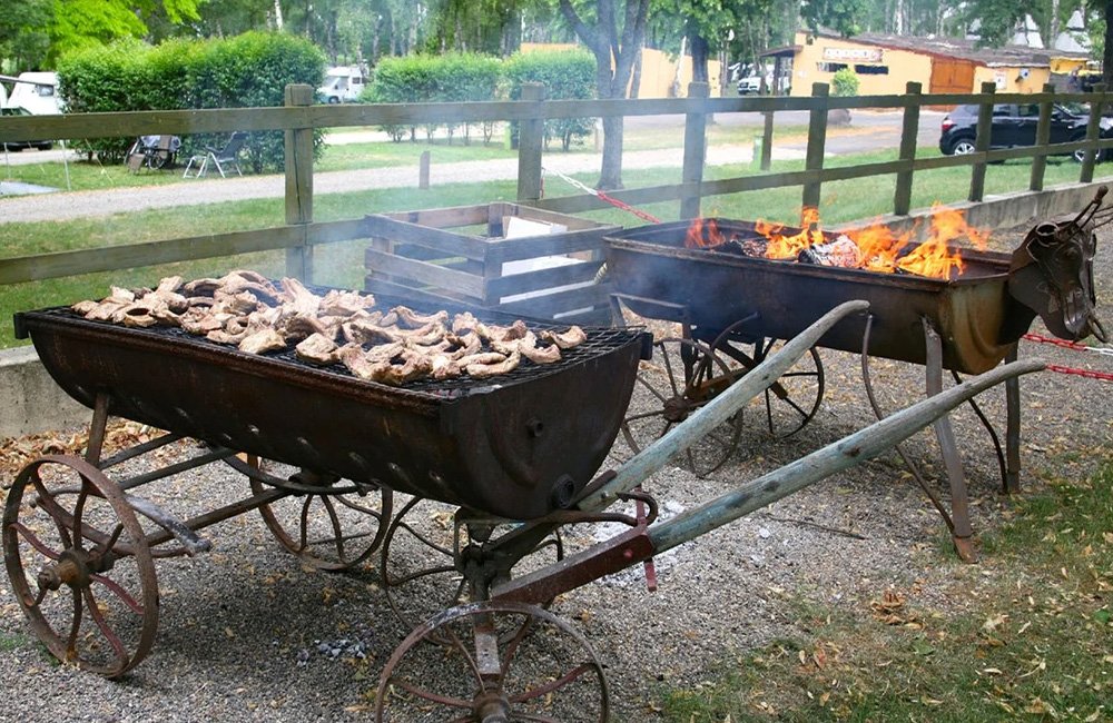Camping Le Ranch des Volcans bij Clermont-Ferrand in Frankrijk