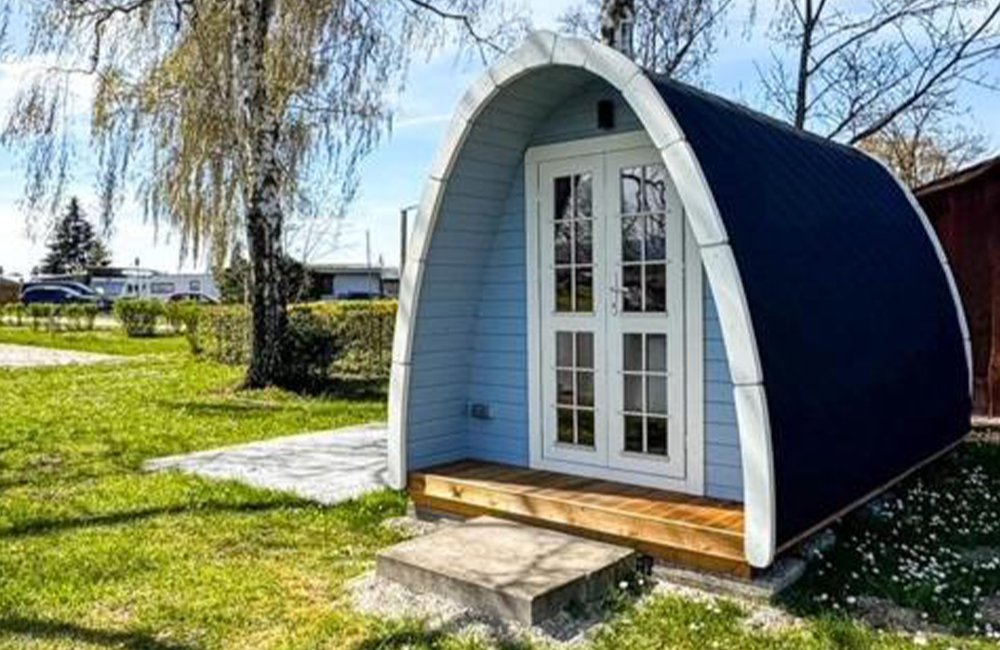 Kamperen met hond op Adam Campingplatz