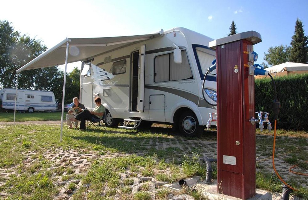 Kamperen met hond op Freizeitpark Camping Schüttehof