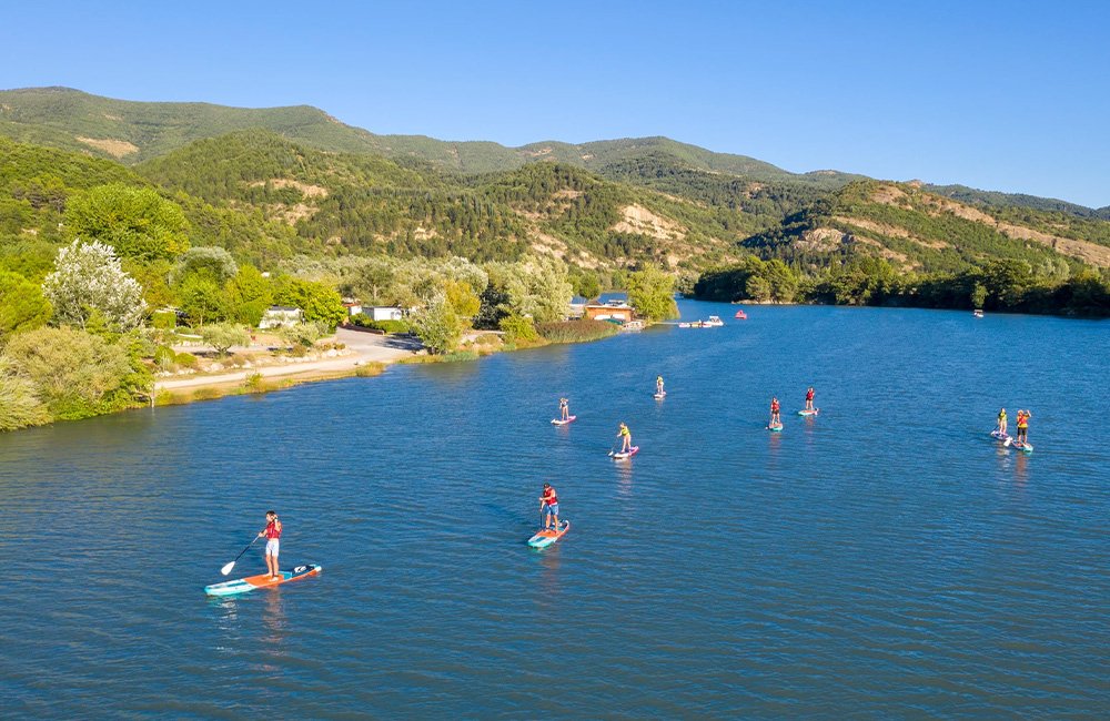Camping L'Hippocampe in de Provence in het zuiden van Frankrijk