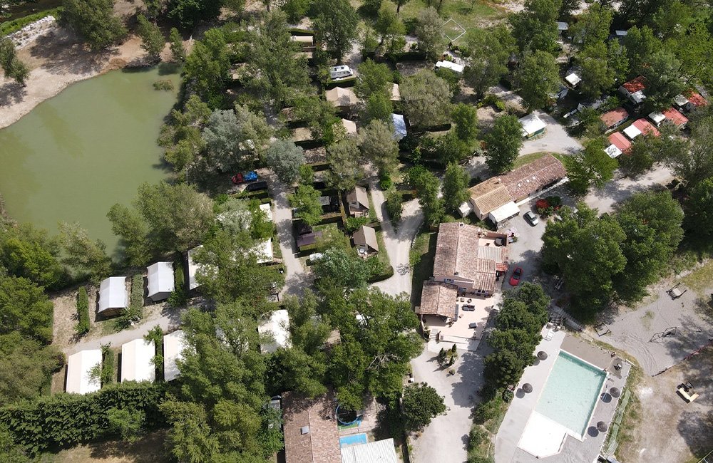 Camping La Rivière in de Zuid Franse Provence