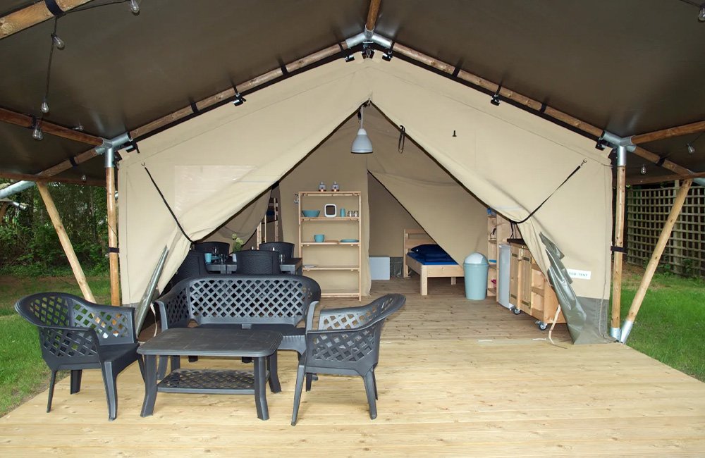 Kamperen met hond op Camping Troisvierges